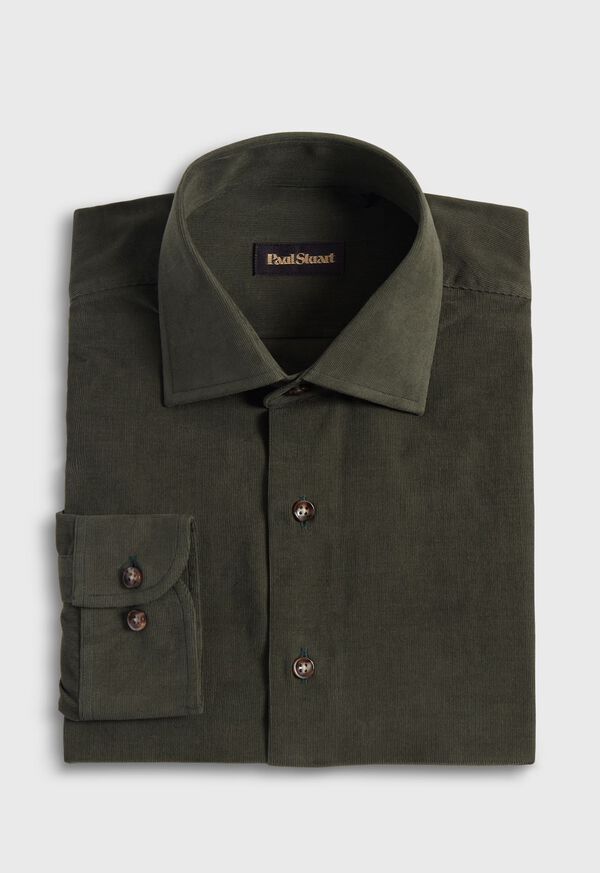 Paul Stuart Micro Corduroy Sport Shirt, image 1