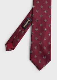 Paul Stuart Woven Silk Medallion Tie, thumbnail 3