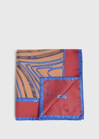 Paul Stuart Belts and Bits Pocket Square, thumbnail 1