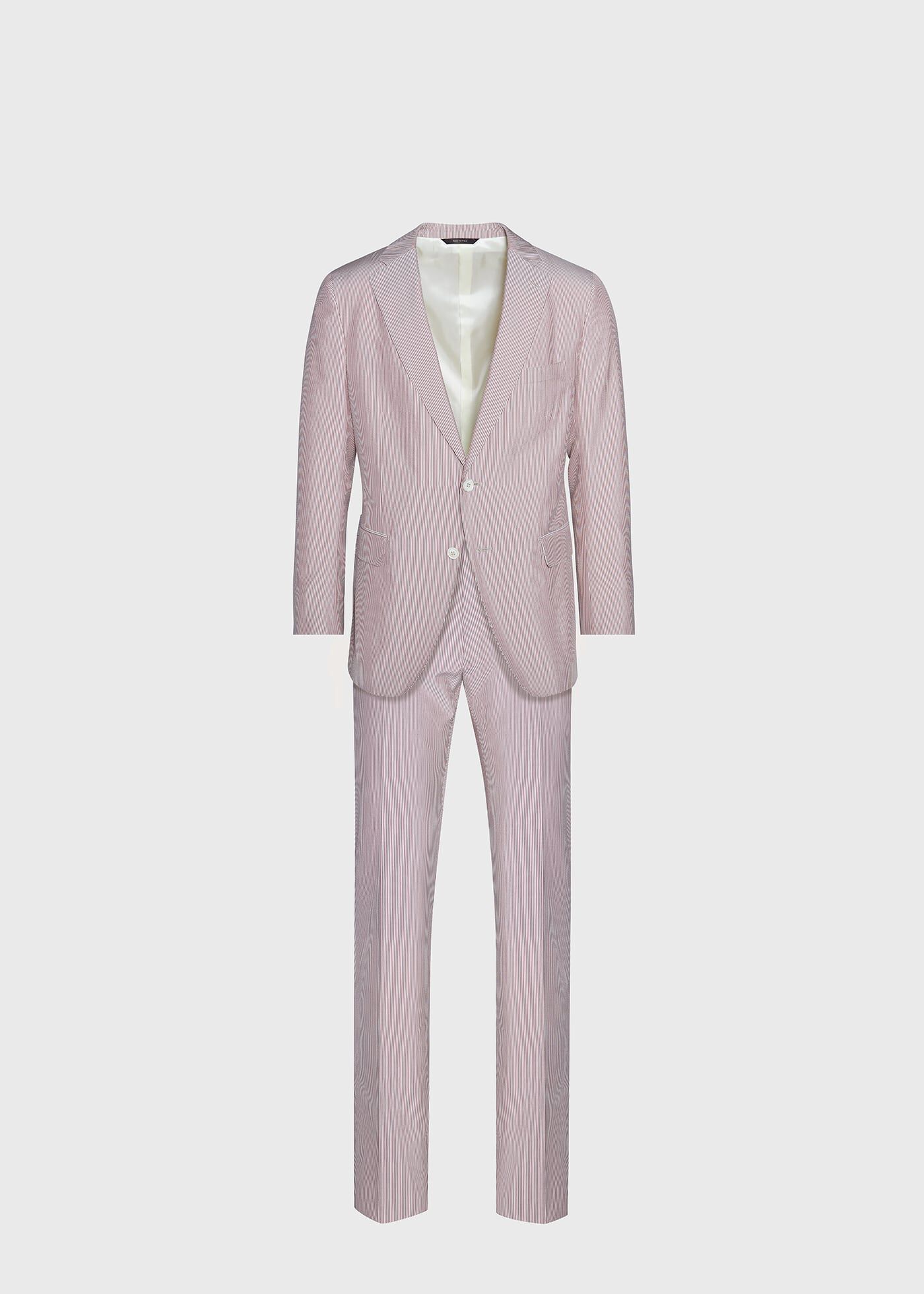 Red and outlet white seersucker suit