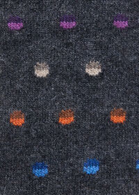 Paul Stuart Chunky Colorful Dot Sock, thumbnail 3