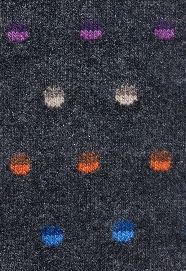 Paul Stuart Chunky Colorful Dot Sock, image 3