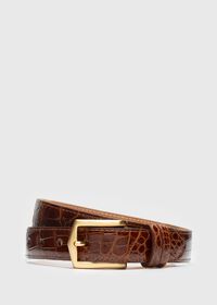 Paul Stuart Glazed Alligator Belt, thumbnail 1