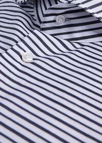 Paul Stuart Horizontal Stripe Dress Shirt, thumbnail 2