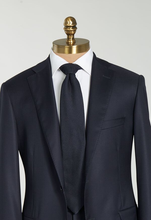 Paul Stuart Solid Silk Grenadine Tie, image 2