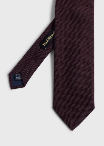 Paul Stuart Solid Silk Garza Tie
