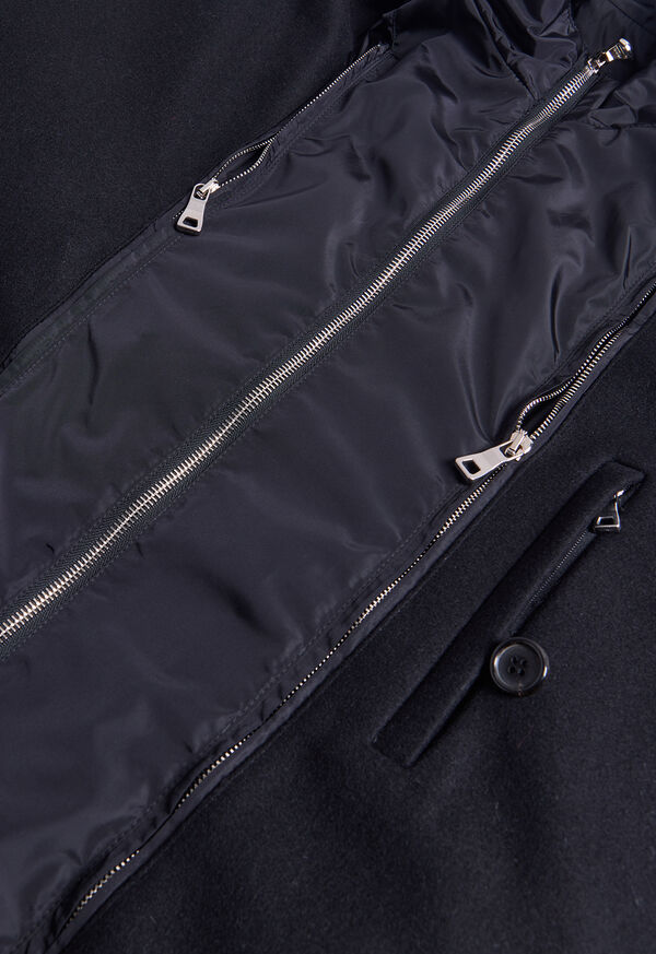 Paul Stuart Double Breasted Wool Coat & Detachable Jacket, image 8