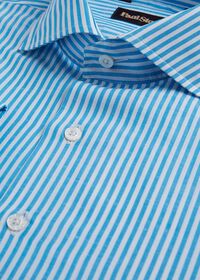 Paul Stuart Bengal Stripe Cotton & Linen Sport Shirt, thumbnail 2