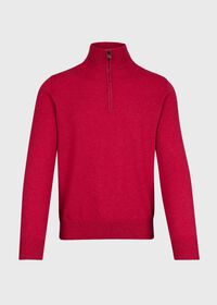 Paul Stuart Cashmere 1/4 Zip Sweater, thumbnail 1