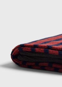 Paul Stuart Cotton Stiped Sock, thumbnail 2