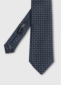 Paul Stuart Woven Silk Micro Design Tie, thumbnail 1