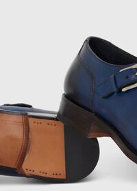 Paul Stuart Giordano Leather Monk Strap, thumbnail 4