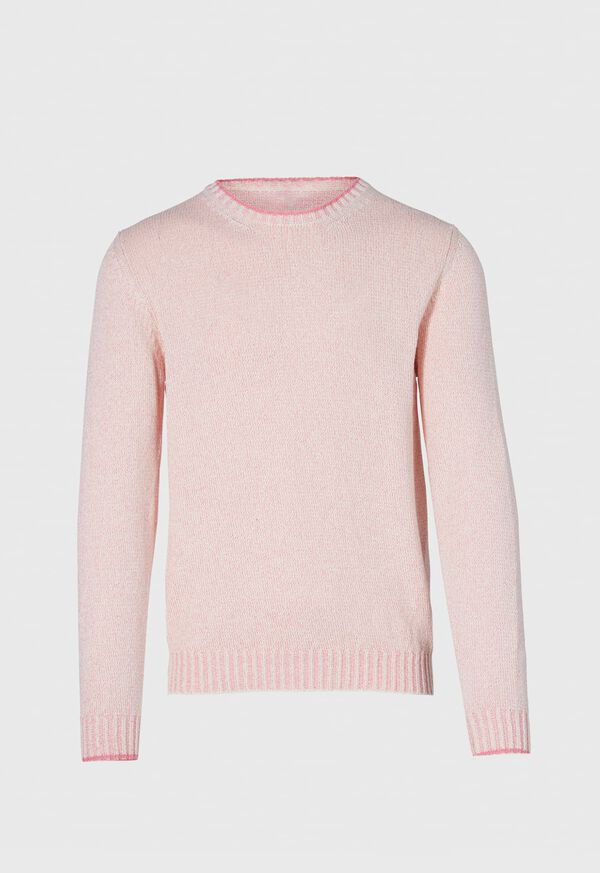 Paul Stuart Cotton Mouliné Crewneck Sweater, image 1