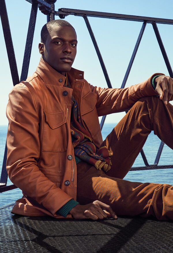 Paul Stuart Deerskin Field Jacket, image 2
