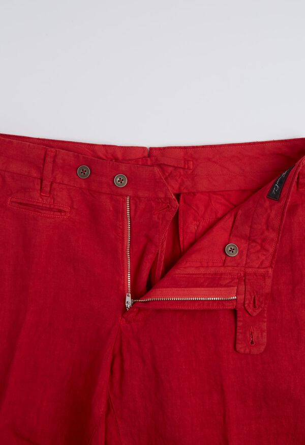 Paul Stuart Linen Plain Front Pant, image 2