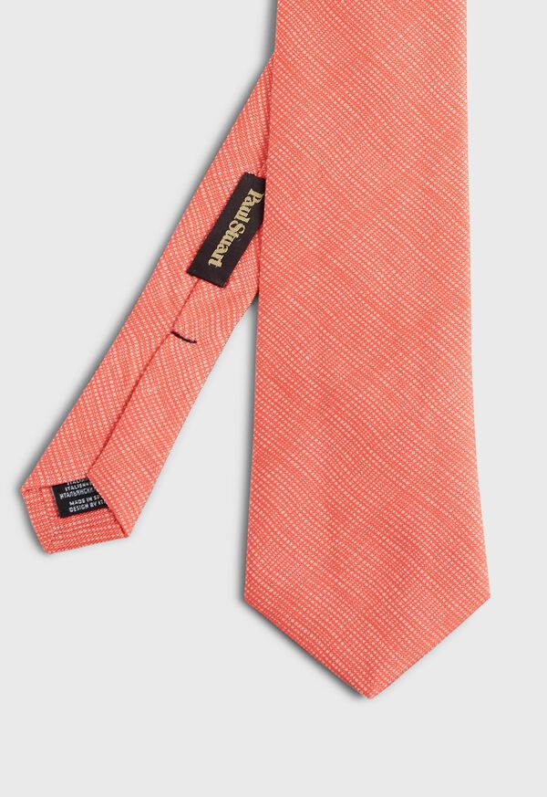 Paul Stuart Printed Tonal Plaid Tie, image 1