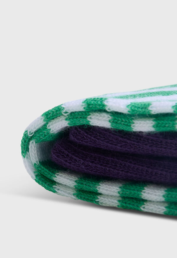 Paul Stuart Cotton Stripe Sock, image 2