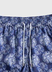 Paul Stuart Sand Dollar Batik Print Swim Trunk, thumbnail 2