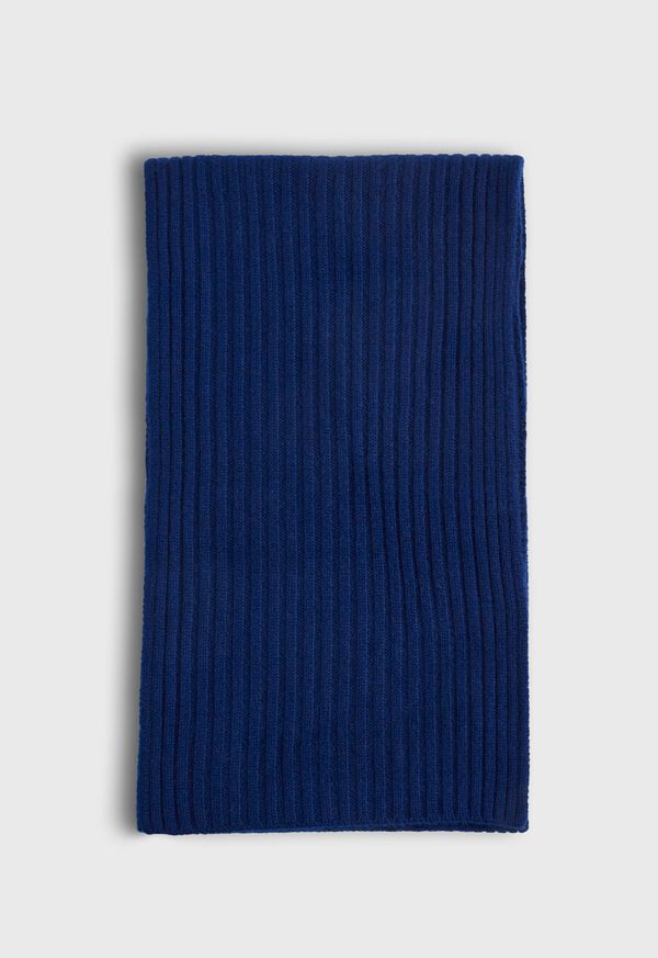 Paul Stuart Cashmere Ribbed Scarf, image 2