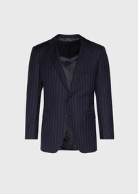 Paul Stuart Navy Pinstripe Classic suit, thumbnail 3