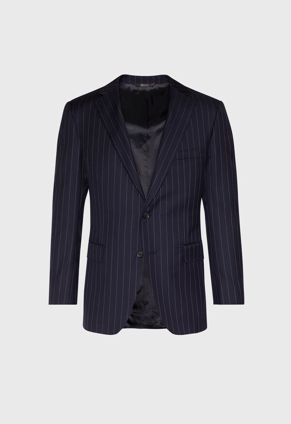 Paul Stuart Navy Pinstripe Classic suit, image 3