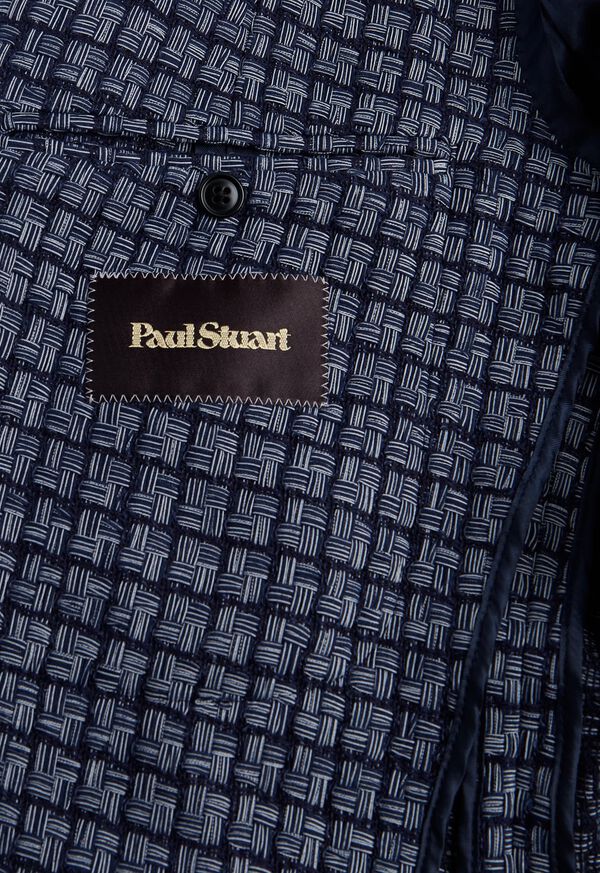 Paul Stuart Blue Basket Weave  Jacket, image 6