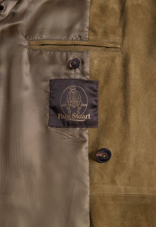 Paul Stuart Suede Double Breasted Jacket, image 3