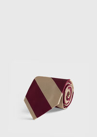Paul Stuart Woven Silk Block Stripe, thumbnail 1