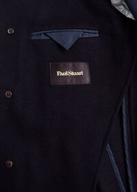 Paul Stuart Wool Balmacaan Collar Coat, thumbnail 4