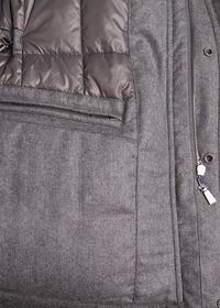 Paul Stuart Melton Cashmere Short Outer Jacket, thumbnail 3