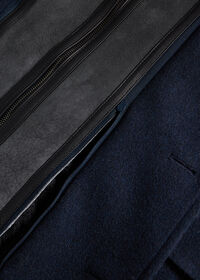 Paul Stuart Wool Coat with Shearling Gilet, thumbnail 5