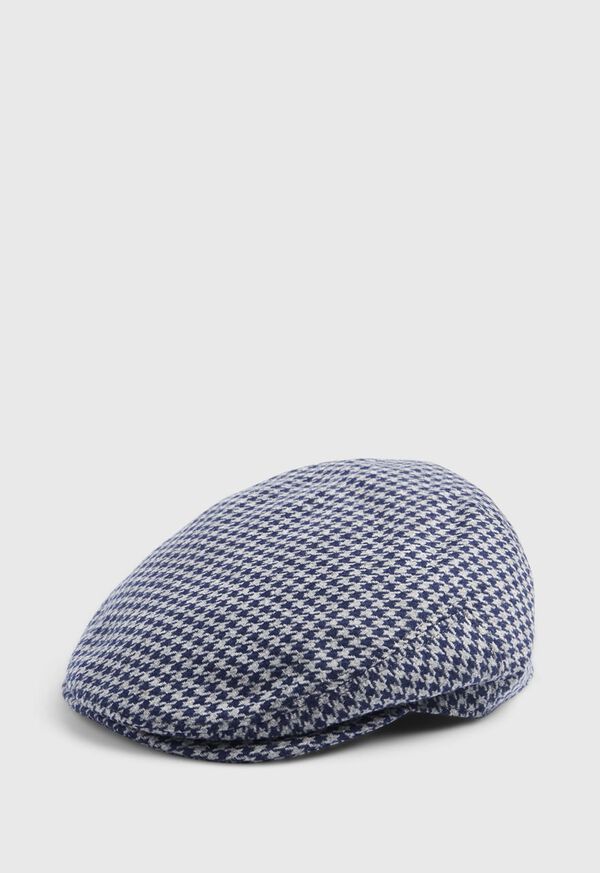 Paul Stuart Houndstooth Cap, image 1