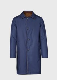 Paul Stuart Shetland Wool Herringbone Reversible Coat, thumbnail 4
