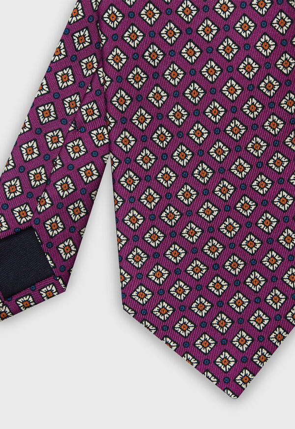 Paul Stuart Square Pattern Silk Tie, image 2