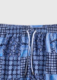 Paul Stuart Patchwork Print Swim Trunk, thumbnail 2