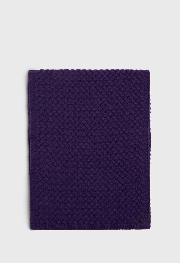 Paul Stuart Cashmere Basketweave Scarf, image 2