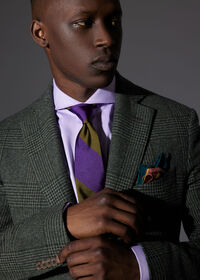 Paul Stuart Cotton Solid Dress Shirt, thumbnail 2