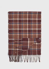 Paul Stuart Baby Camel Plaid Scarf, thumbnail 1