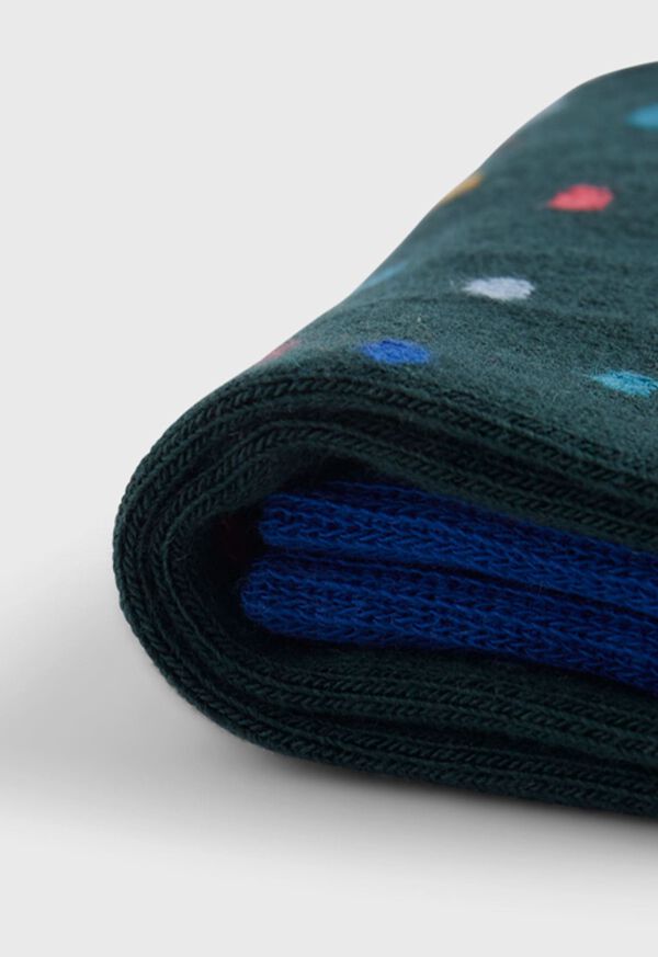 Paul Stuart Multicolor Dot Sock, image 2