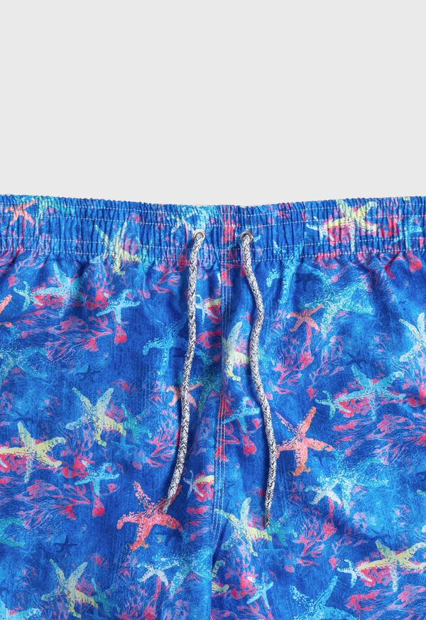 Paul Stuart Starfish Print Swim Trunk, image 2