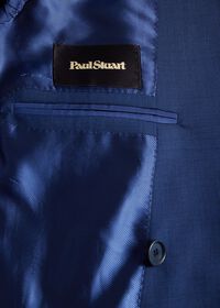 Paul Stuart Double Breasted Tick Weave Suit, thumbnail 4