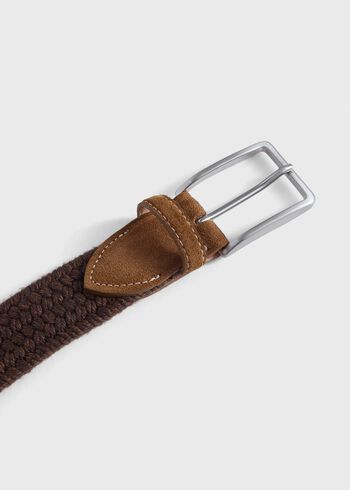 Paul Stuart Braided Stretch Belt