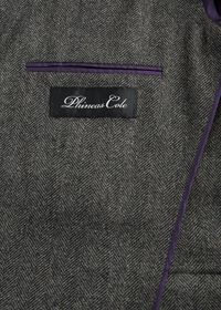 Paul Stuart Herringbone Double Breasted Jacket, thumbnail 3