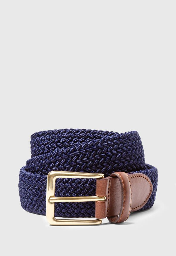 Paul Stuart Braided Stretch Nylon Belt, image 13