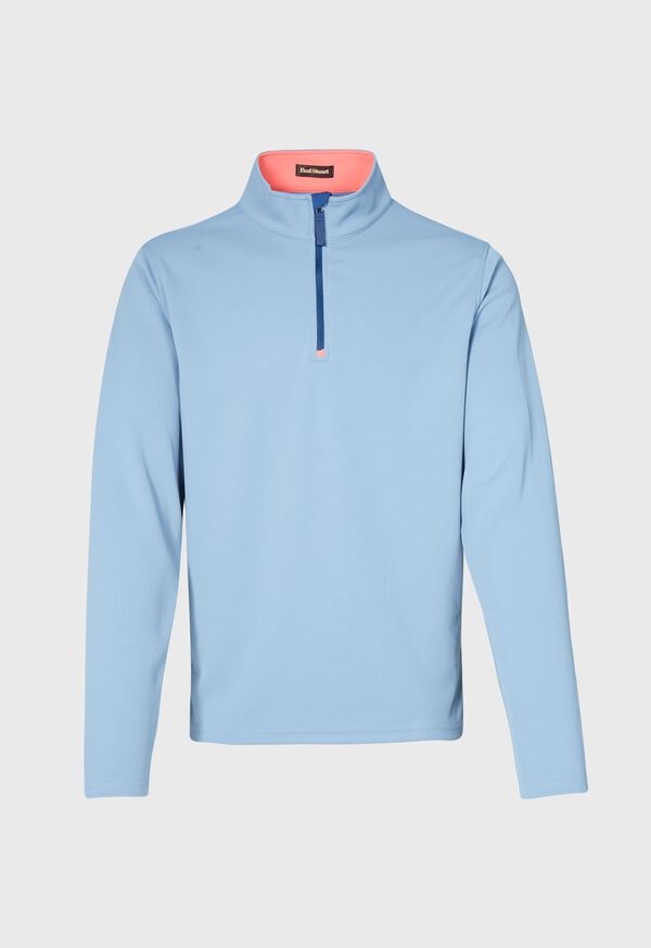 Paul Stuart Quarter Zip Performance Pullover, image 1