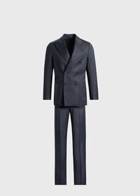 Paul Stuart All Year Wool Double Breasted Suit, thumbnail 1