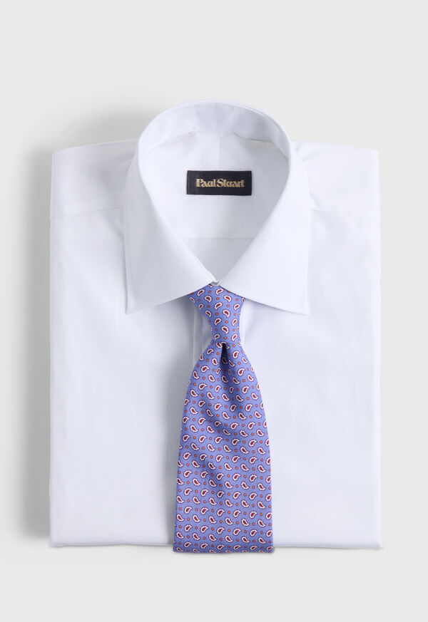 Paul Stuart Printed Silk Small Tossed Pine Tie, image 2