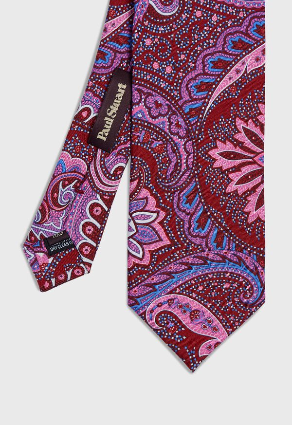 Paul Stuart Bright Paisley Tie
