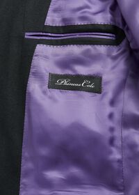 Paul Stuart Black Doeskin Suit, thumbnail 4