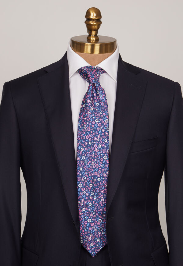 Paul Stuart Silk Summer Floral Tie, image 2